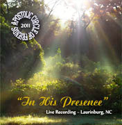 In His Presence CD